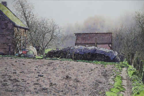 Langs Schellaertpad, Moortsele